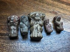 5 small Pre-Columbian figures from an ancient neckless. picture