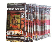 New Proud Patriots Trump Trading Cards - Series #1 5 Cards Per Pack - In Stock picture