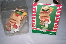 Vintage McDonald’s Collectibles Christmas Ornament BIG MAC 1996 picture