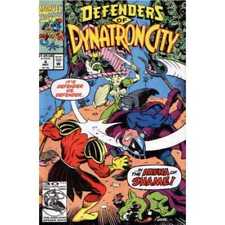 Defenders of Dynatron City #4 in Near Mint condition. Marvel comics [e` picture