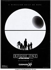 2017 Star Wars Rouge One Cinemark Movie Poster picture