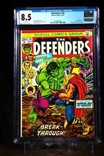 DEFENDERS #10 November 1973 CGC 8.5 White Pages Classic Thor/Hulk KEY ISSUE picture