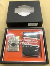 Zippo Harley Davidson Pouch Set Limited Edition picture