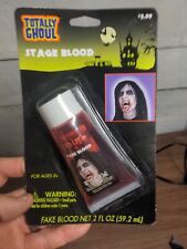New Sealed Vintage Totally Ghoul K-Mart Fake Halloween Costume Blood - 2 Fl Oz picture