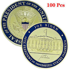 100pcs Challenge Collectibles The 46th President Joe Biden Coin United States picture