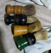 Vintage Shaving Brushes Set of 4 picture