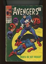 (1968) The Avengers #56: SILVER AGE KEY CAPTAIN AMERICA'S ORIGIN (4.0/4.5) picture