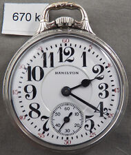 Antique Hamilton 23 Jewel, Model 950 Railroad Pocket Watch picture