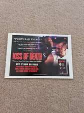 TNEWM115 ADVERT 5X8 KISS OF DEATH : ON VIDEO picture