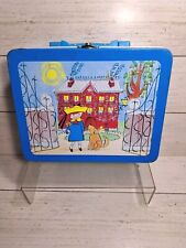 Madeline Metal Lunch Box 1997 Vintage Kids Children's Book Character Dog House picture