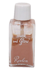 Vtg 1950's Revlon Touch & Glow Liquid Makeup Cream Beige Rare Not for Use picture