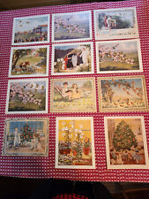 12 Vintage  Sunday School Attendance and On Time Plan Religion picture