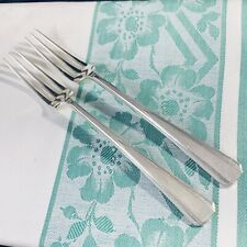 2 x Vintage Garrard & Co Silver Plate Entree Salad Or Dessert Forks English EPNS picture