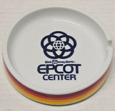 VINTAGE 1980's DISNEY WORLD-Epcot Center Rainbow Logo Ashtray  picture