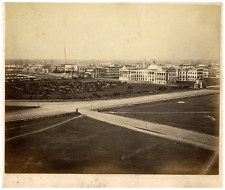 India, Calcutta Vintage Print, Albumin Print 25.5x30 Circa 1875 <div picture