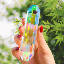 3PC Rainbow 120MM Slender Faceted Prism Crystal  Pendant Suncatcher Hanging picture