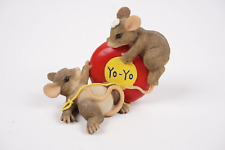 Charming Tails Figurine Fitz And Floyd Even The Ups & Downs Are Fun 89/705 picture
