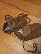 Vintage Native American Indian Beaded Baby Moccasins picture