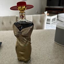 Landy Desir Lady Cognac Empty Bottle RARE Collector’s Item Hat Red Dress picture
