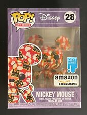 Funko Pop Disney Amazon Exclusive Art Series Mickey Mouse #28 picture
