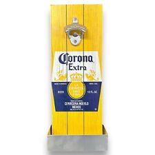 Corona Extra Bottle Opener and Cap Catcher Wall Mounted Plaque picture