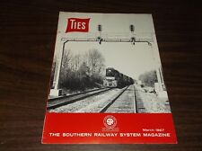 MARCH 1967 SOUTHERN RAILWAY SYSTEM TIES EMPLOYEE MAGAZINE picture