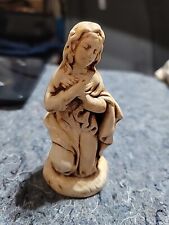Vintage Atlantic Mold Nativity Blessed Mary Ceramic picture