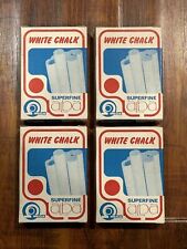 Lot of (4) Vintage 12-Packs Omega Superfine Alba Kibutz Kfar Glikson White Chalk picture