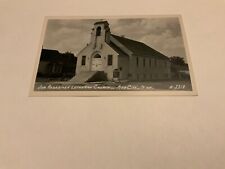 Pine City, Minnesota ~ Our Redeemer Lutheran Church -Real Photo Vintage Postcard picture