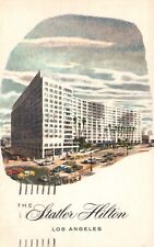Los Angeles, California, CA, Statler Hilton Hotel, 1959 Vintage Postcard e3544 picture