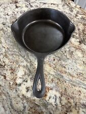 vintage one notch #4 Lodge cast Iron skillet with fire ring picture