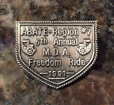 1991 Abate Region #7 5th Annual MDA Freedom Ride 1.25