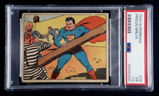 1940 SUPERMAN PRISON BREAK CARD #18 PSA 1.5 FAIR RARE ISSUE GUM INC. GRADED picture