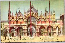 Postcard Italy Venice Chiesa di St. Marco  - Alberto Traldi picture