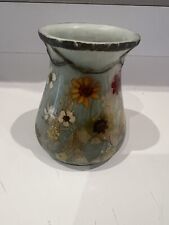 Dried Pressed Flower Vase India Ink Fresh Fields, Perfect For Spring Decor picture