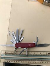 Wenger Delemont Switzerland Stainless Monarch Red Swiss Army Knife picture