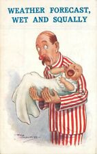 1827 Reg Maurice Wet Squally baby comic humor Postcard 22-7795 picture