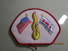 CHICAGO FIRE DEPT. SHOULDER PATCH (WHITE) picture