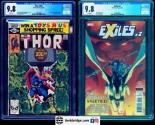 THOR 300 CGC 9.8 WHITE PAGES 1st NEW GODS 💎 EXILES 2 CGC 9.8 WP 1st VALKYRIE picture