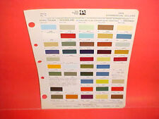 1973 FORD PICKUP TRUCK F-100 250 350 BRONCO ECONOLINE VAN AMC JEEP PAINT CHIPS picture