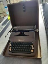 Vintage 1959 Consul Typewriter Green Keys With Case Shelf I5 picture