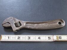 The Billings & Spencer Co. 6 inch curved handle adjustable wrench New Haven Conn picture
