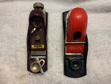 vintage Stanley wood planes (2pc) 60 1/2 and red handle USA, England picture