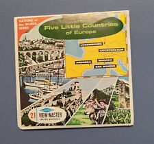 Vintage Sawyer's B149 Five Little Countries of Europe view-master 3 Reels Packet picture