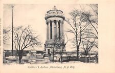 Soldiers and Sailors Monument New York National Art View Co c1905 UDB Postcard picture
