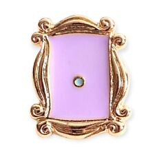 Friends Enamel Pin: Monica's Purple Door with Gold Frame picture