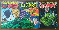 G.I. Combat #121 126 & 131 - Lot Of 3 Haunted Tank Fighter Plane Cover - 1966 picture