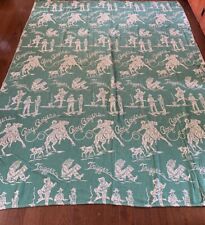 Vintage Roy Rogers And Trigger Bedspread Excellent Condition picture