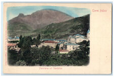 c1905 Panorama with the Vandalino Torre Pellice Turin Italy Postcard picture