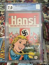 Hansi, The Girl Who Loved The Swastika CGC 7.0 White Pages 1973 Spire Christian picture